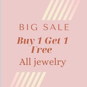✨💍BOGO ALL JEWELRY!✨